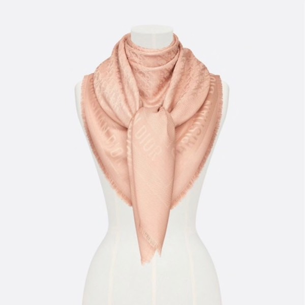 ❤디올 여성 핑크 스카프 - Dior Womens Pink Scarf - acc2170x
