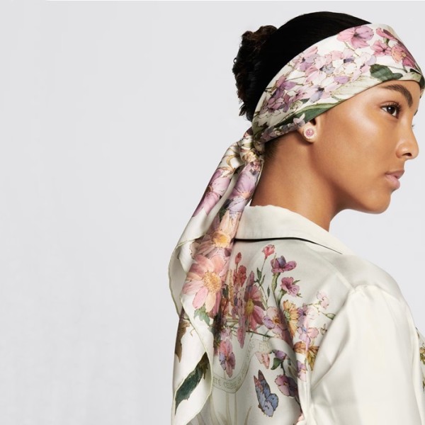 ❤디올 여성 화이트 스카프 - Dior Womens White Scarf - acc2174x