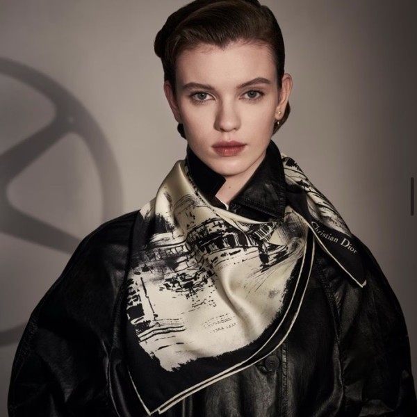 ❤디올 여성 에펠탑 스카프 - Dior Womens Eiffel Tower Scarf - acc2184x