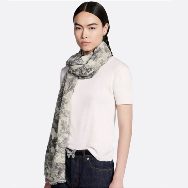 ❤디올 여성 뜨왈 드 주이 스카프 - Dior Womens Toile de Jouy Scarf - acc2188x