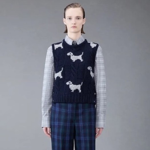 ❤톰브라운 여성 라운드 베스트 - Thom Browne Womens Best - thc1336x
