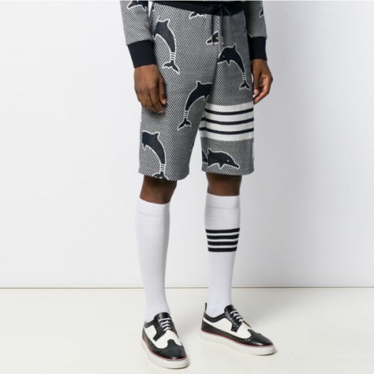 ❤톰브라운 남성 클래식 반바지 - Thom Browne Mens Classic Half-pants - thc1347x