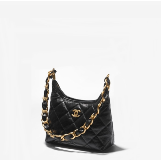 ❤샤넬 여성 블랙 호보 백 - Chanel Womens Black Hobo Bag - chb2303x