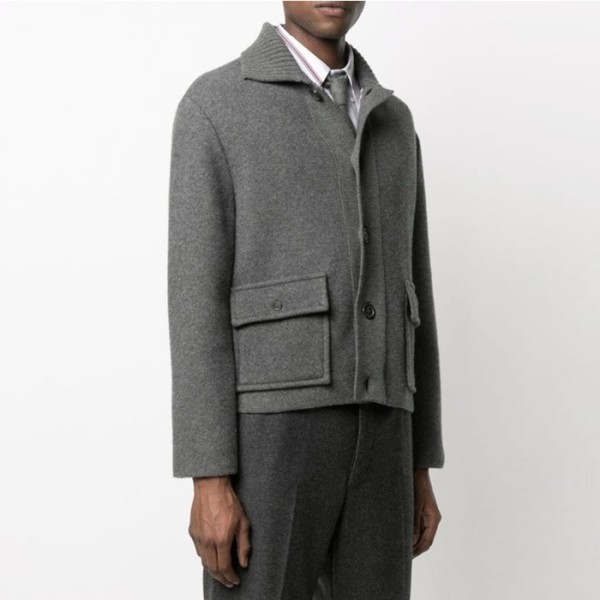 ❤톰브라운 남성 폴로 니트 - Thom Browne Mens Polo Knits - thc1375x