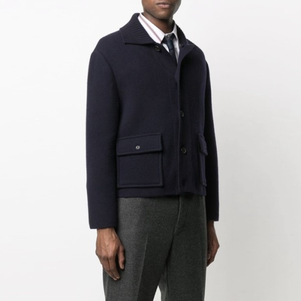 ❤톰브라운 남성 폴로 니트 - Thom Browne Mens Polo Knits - thc1376x