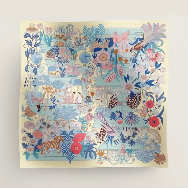 ❤에르메스 여성 블루 스카프 - Hermes Womens Blue Scarf - acc2191x