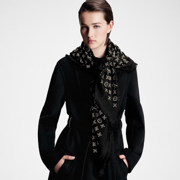 ❤루이비통 여성 모어 모노그램 머플러 - Louis vuitton Womens More Monogram Muffler - acc2179x