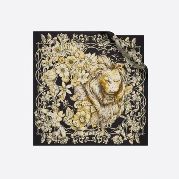 ❤디올 여성 블랙 스카프 - Dior Womens Black Scarf - acc2204x