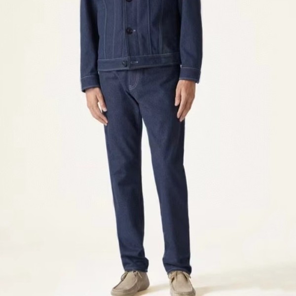 ❤로로피아나 남성 네이비 청바지 - Loro Piana Mens Navy Jeans - lpc1433x
