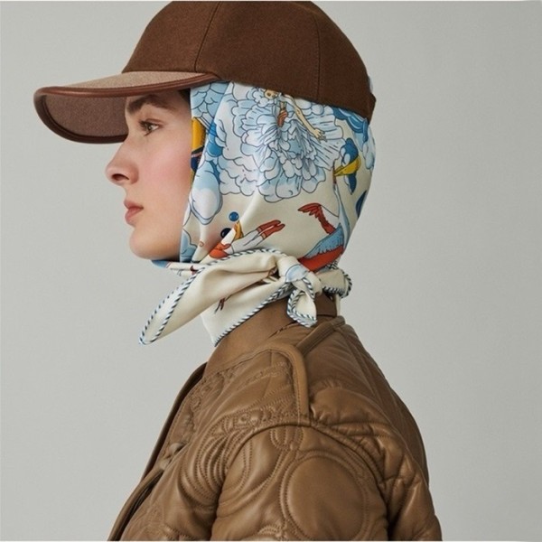 ❤에르메스 여성 블루 스카프 - Hermes Womens Blue Scarf - acc2236x