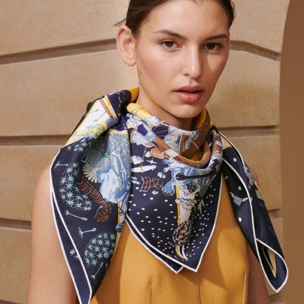 ❤에르메스 여성 네이비 스카프 - Hermes Womens Navy Scarf - acc2241x
