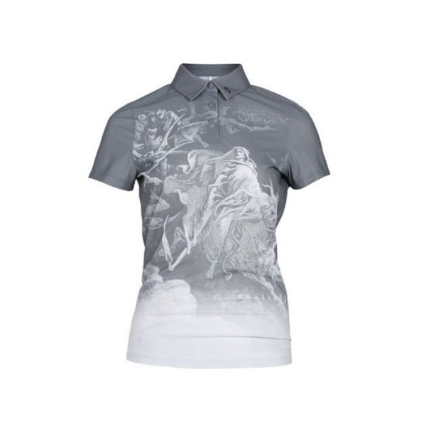 ❤[AMAZINGCRE] 어메이징크리 여성 단테 인페르노 카라 티셔츠 - gol1181x