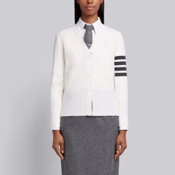 ❤톰브라운 여성 브이넥 가디건 - Thom Browne Womens Cardigan - thc1438x
