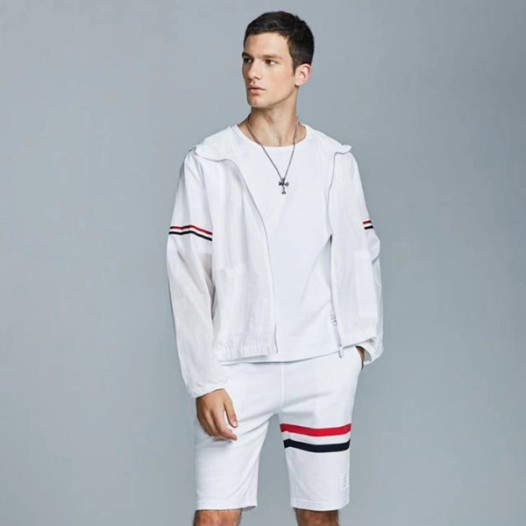 ❤톰브라운 남성 클래식 반바지 - Thom Browne Mens Classic Half-pants - thc1441x