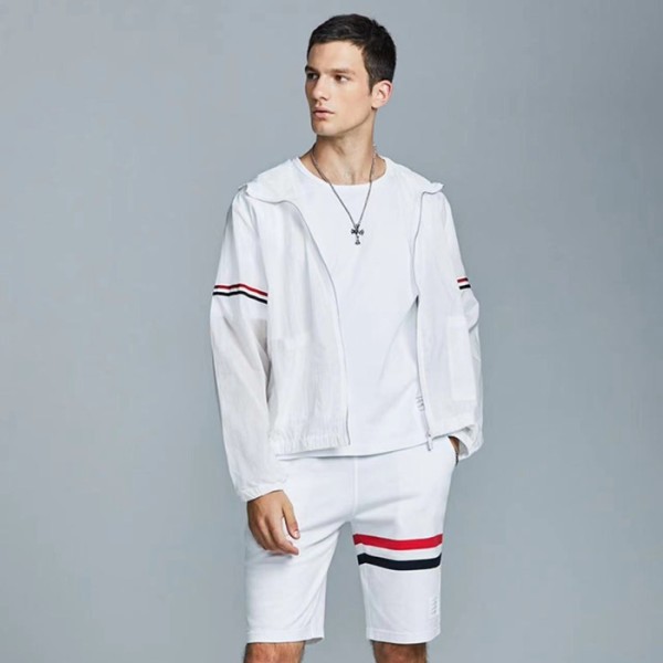 ❤톰브라운 남성 클래식 반바지 - Thom Browne Mens Classic Half-pants - thc1441x