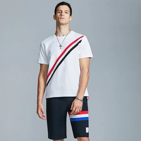 ❤톰브라운 남성 클래식 반바지 - Thom Browne Mens Classic Half-pants - thc1442x