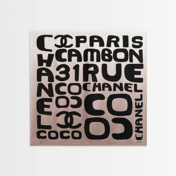 ❤샤넬 여성 그래피티 스카프 - Chanel Womens Graffiti Scarf - acc2248x