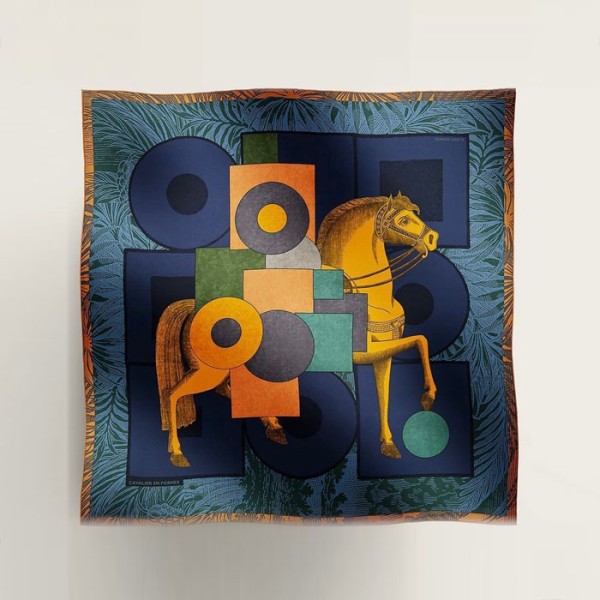 ❤에르메스 여성 블루 스카프 - Hermes Womens Blue Scarf - acc2254x