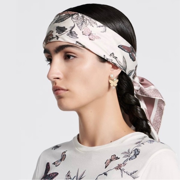 ❤디올 여성 핑크 스카프 - Dior Womens Pink Scarf - acc2255x