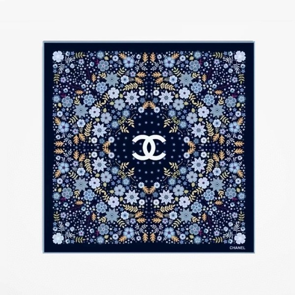 ❤샤넬 여성 네이비 스카프 - Chanel Womens Navy Scarf - acc2261x