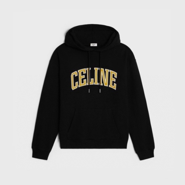 ❤셀린느 남성 블랙 후드티 - Celine Mens Black Hoodie - cec1461x