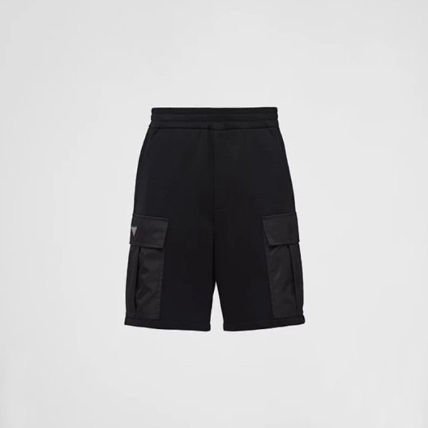 ❤프라다 남성 블랙 반바지 - Prada Mens Black Half-pants - prc1472x