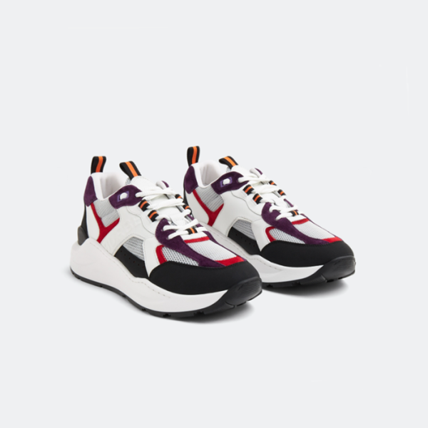 ❤버버리 남/녀 로우탑 스니커즈 - Burberry Unisex White Sneakers - bus1356x