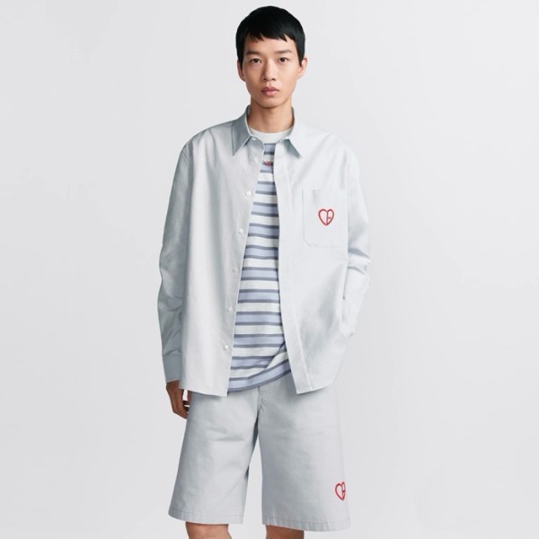 ❤디올 남성 블루 셔츠 - Dior Mens Dress Shirts - dic1495x
