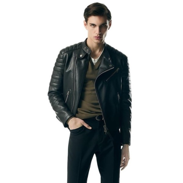 ❤톰포드 남성 블랙 가죽 자켓 - Tom Ford Mens Black Jackets - toc1501x