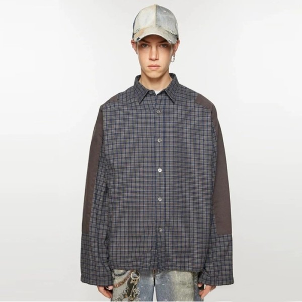 ❤아크네 남성 체크 셔츠 - Acne Studios Mens Dress Shirts - anc1511x