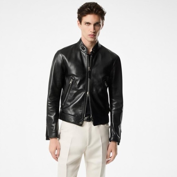 ❤톰포드 남성 가죽 자켓 - Tom Ford Mens Leather Jackets - toc1515x