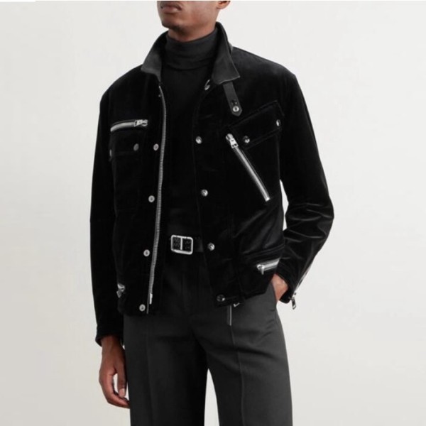 ❤톰포드 남성 가죽 자켓 - Tom Ford Mens Black Jackets - toc1516x