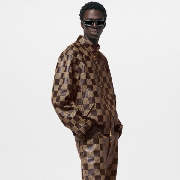 ❤루이비통 남성 다미에 가죽 자켓 - Louis vuitton Mens Damier Jackets - lvc1520x