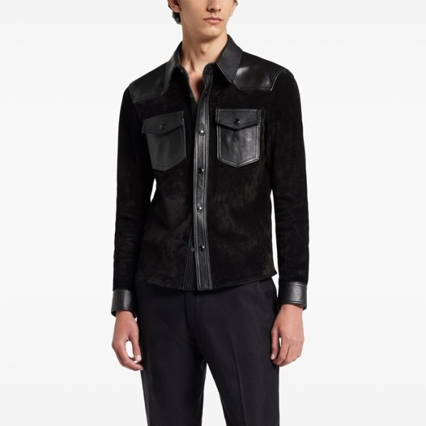 ❤톰포드 남성 가죽 자켓 - Tom Ford Mens Leather Jackets - toc1529x