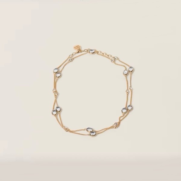 ❤미우미우 여성 골드 목걸이 - Miumiu Womens Gold Necklace - acc2204x