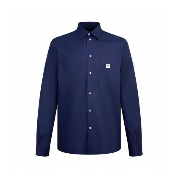 ❤펜디 남성 블루 셔츠 - Fendi Mens Blue Shirts - fec1568x