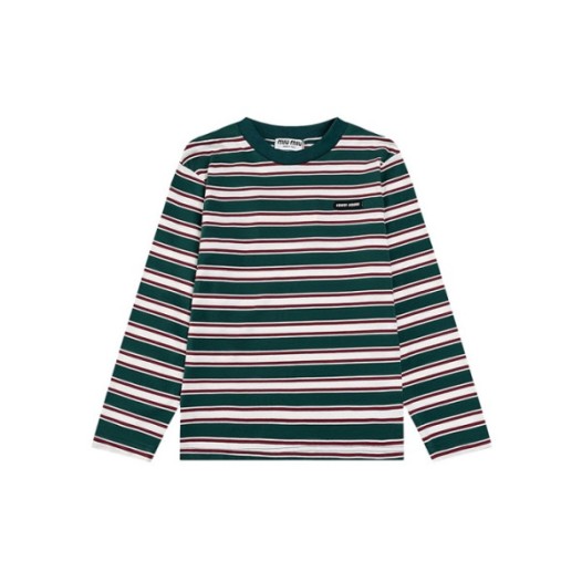 ❤미우미우 여성 라운드 긴팔티 - Miumiu Womens Round Tshirt - miu1594x