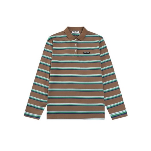 ❤미우미우 여성 폴로 긴팔티 - Miumiu Womens Polo Tshirt - miu1596x