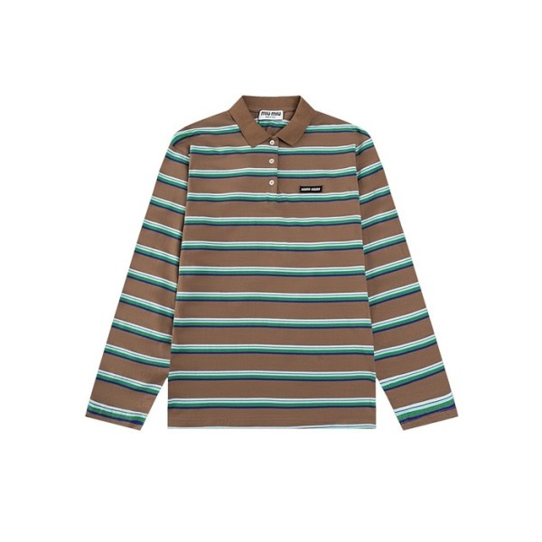 ❤미우미우 여성 폴로 긴팔티 - Miumiu Womens Polo Tshirt - miu1596x