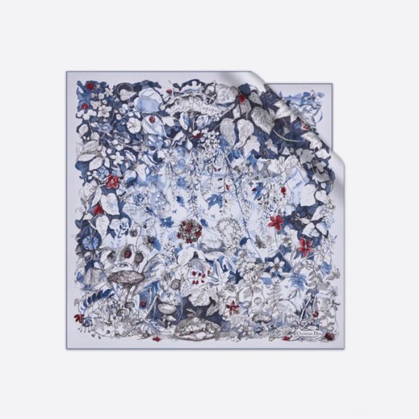 ❤디올 여성 블루 스카프 - Dior Womens Blue Scarf - acc2321x