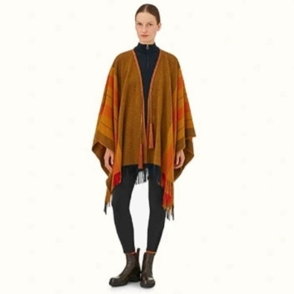 ❤에르메스 여성 카멜 판쵸 - Hermes Womens Camel Pancho - acc2326x