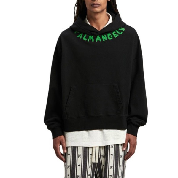 ❤팜 엔젤스 남성 캐쥬얼 후드티 - Palm Angels Mens Casual Hoodie - pac1804x