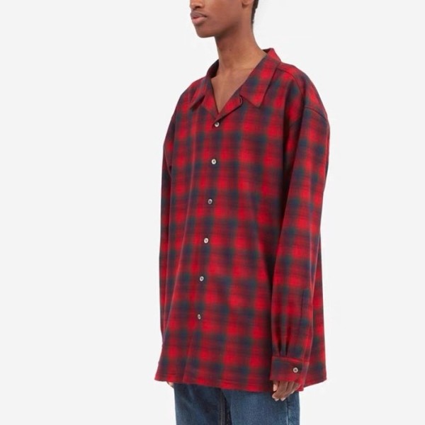 ❤메종 마르지엘라 남성 체크 셔츠 - Maison margiela Mens Flannel Shirt - mac1815x