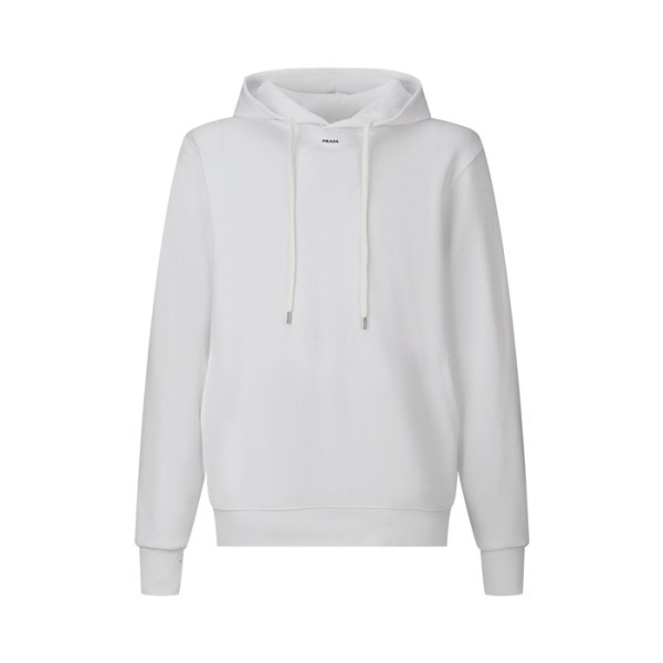 ❤프라다 남성 화이트 후드티 - Prada Mens White Hoodie - prc1819x