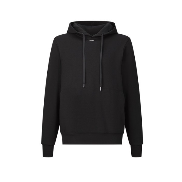 ❤프라다 남성 블랙 후드티 - Prada Mens Black Hoodie - prc1820x