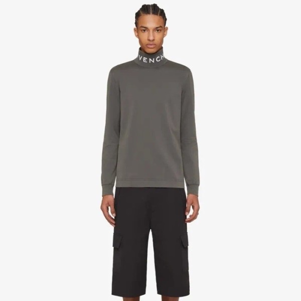 ❤지방시 남성 터틀넥 맨투맨 - Givenchy Mens Turtle-neck Tshirts - gic1847x