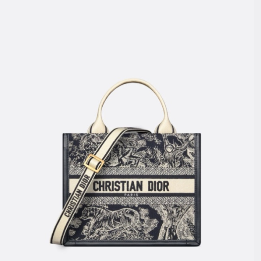 ★디올 여성 북 토트 스트랩 스몰 백 - Dior Womens Book Tote Bag