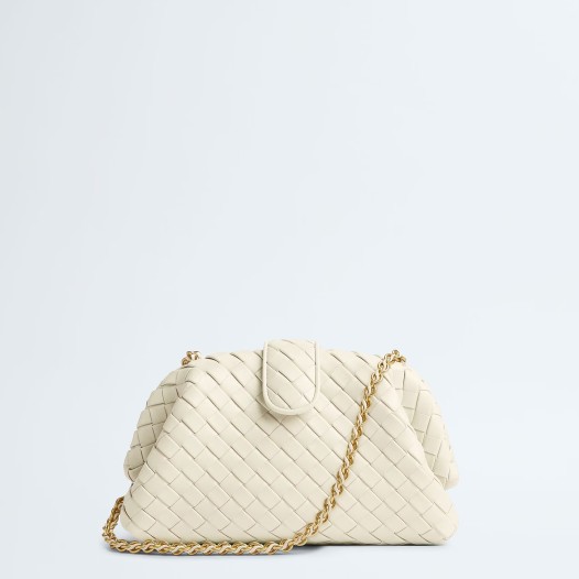 보테가베네타 여성 로렌 1980 체인 미디엄 클러치 숄더백 Bottega veneta Womens Tin Clutch