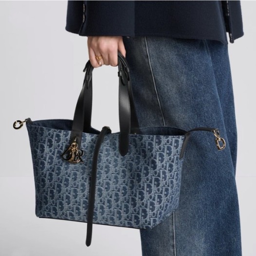 ❤디올 여성 데님 뚜주흐 백 M2821 - Dior Womens Book D.Toujours Bag - dib2348x