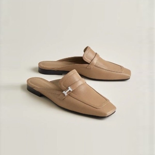 ❤에르메스 여성 그루피 레더 뮬 - Hermes Womens Groupie Mules - hes1363x